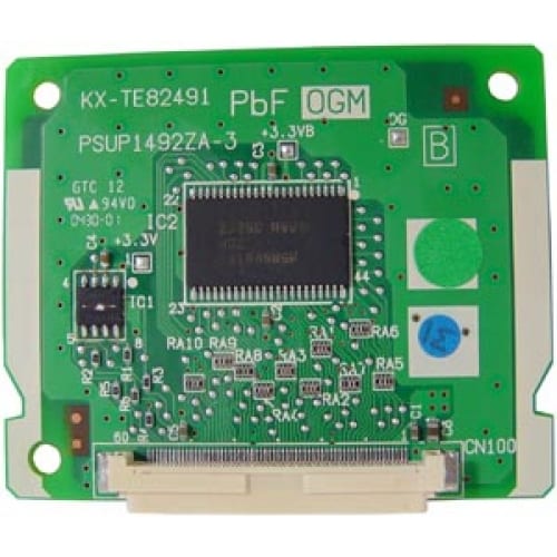 Card trả lời tự động (DISA) KX-TE82491 dùng cho tổng đài KX-TES824, khách hàng nghe lời chào bấm trực tiếp máy lẻ không qua lễ tân.