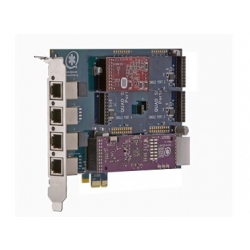 Digium AEX403E PCIe card, Digium AEX401E PCIe Card